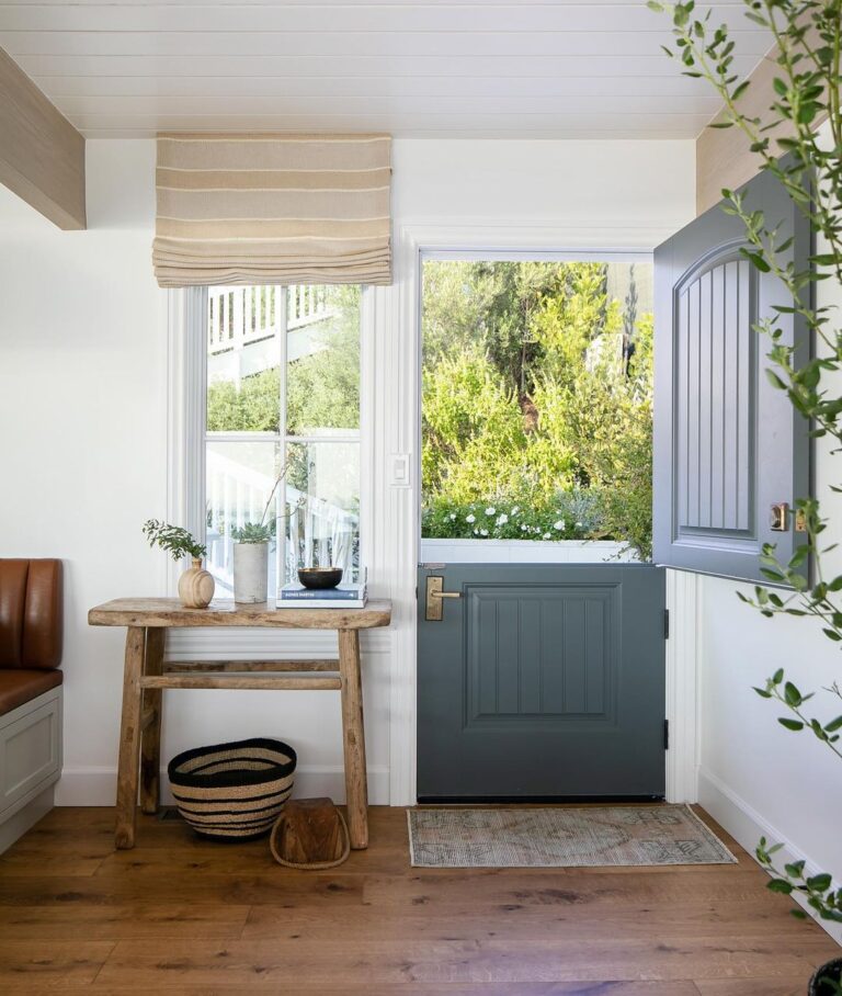 Dutch Doors: Combining Style and Functionality