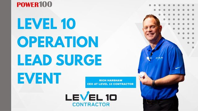 Lead Generation Secrets for Remodelers | Level 10 Contractor Lead Surge Event 2025