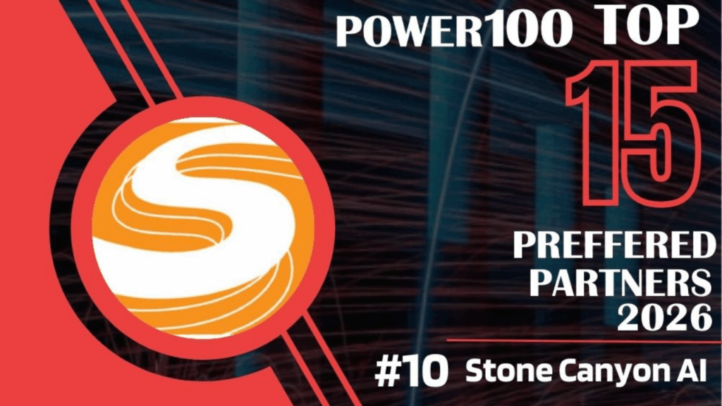 Power100 Names Stone Canyon AI the #10 Strategic Partner in the Nation for 2026