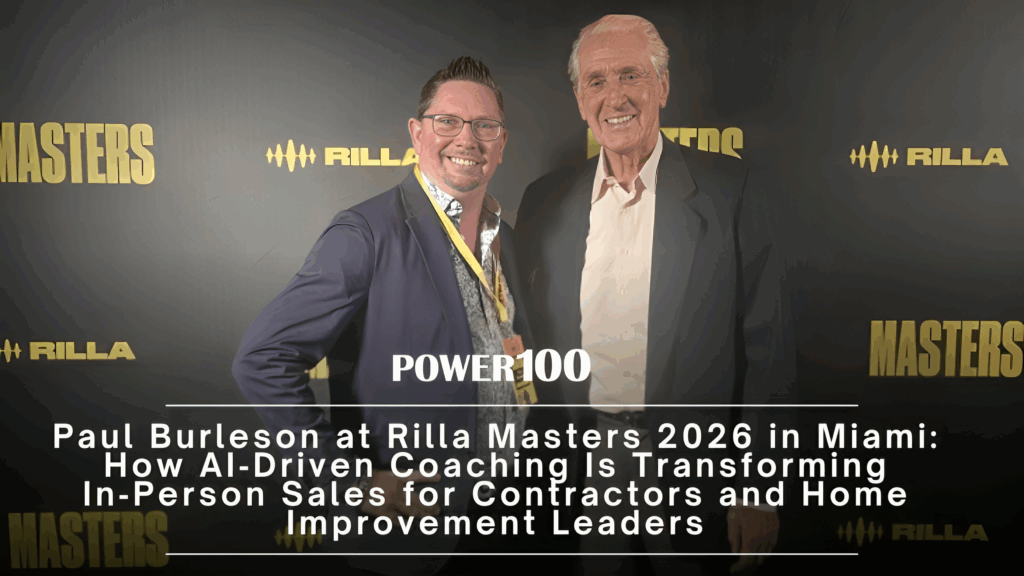Paul Burleson at Rilla Masters 2026 in Miami: How AI‑Driven Coaching Is Transforming In‑Person Sales for Contractors and Home Improvement Leaders