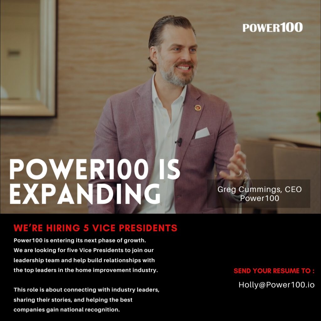 Power100 Is Expanding — Join the Authority Platform for Home Improvement Leaders​