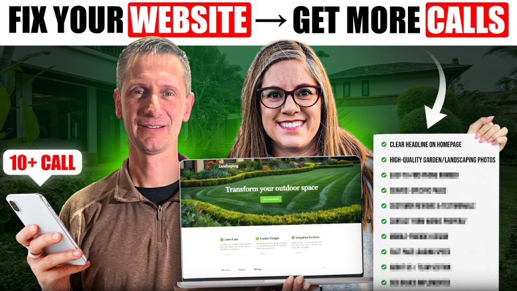 10 Website Fixes That Get Landscapers More Calls
