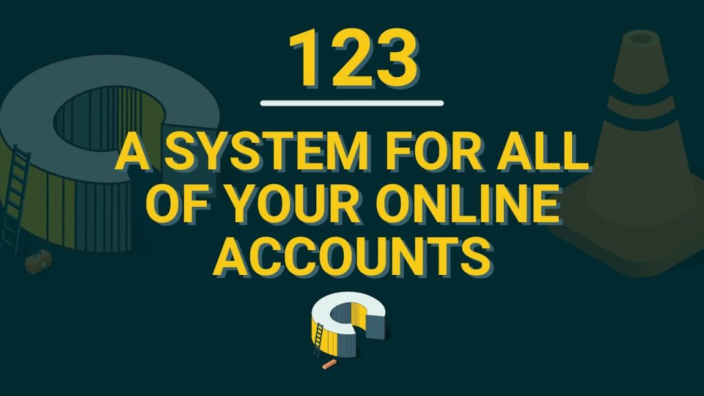 123 – A System For All Of Your Online Accounts