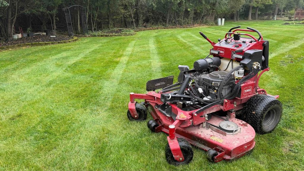 2400 Hours Wet Fog Mowing — Toro Multiforce