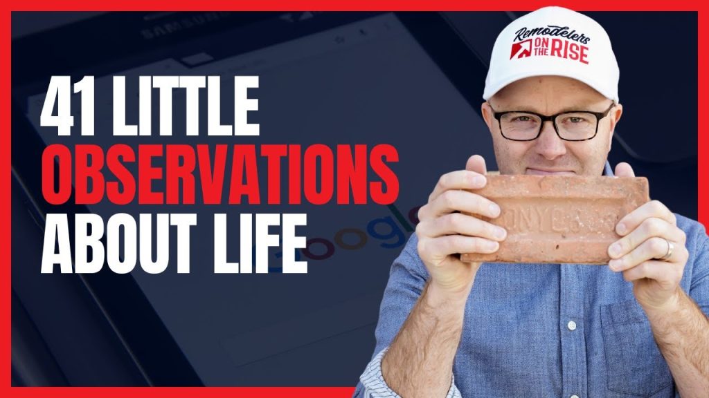 41 Little Observations About Life
