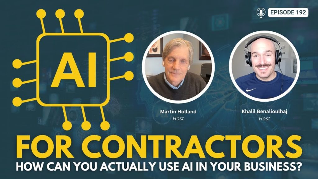 AI for Contractors: How Can You Actually Use AI in Your Business | CFC 192 #construction #ai