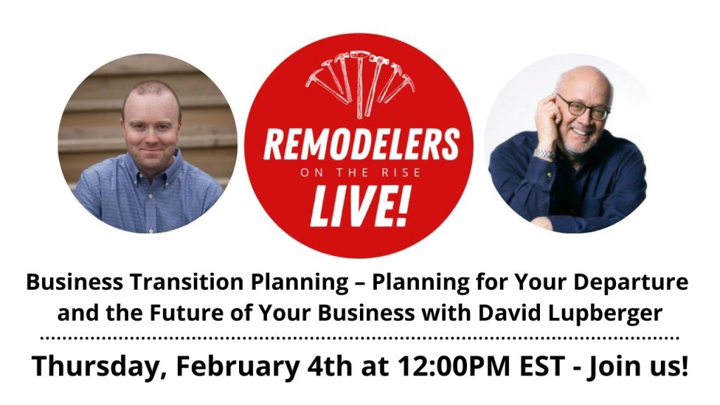 Business Transition Planning – Planning for Your Departure and the Future of your Business