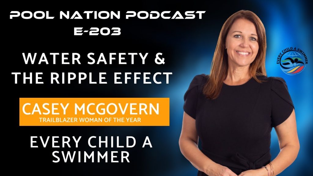 E-203 Pool Nation Podcast -Water Safety and Drowning Prevention with Casey McGovern
