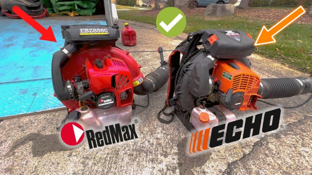 Echo 9010T and RedMax 8560 take on WET Fall Cleanup!