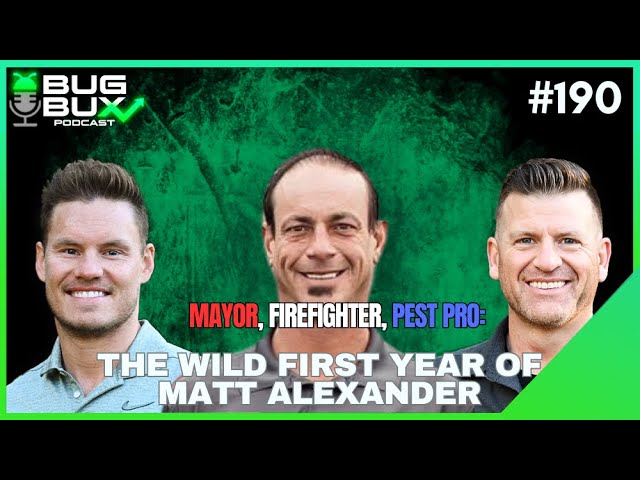 Episode 190: Mayor, Firefighter, Pest Pro: The Wild First Year of Matt Alexander