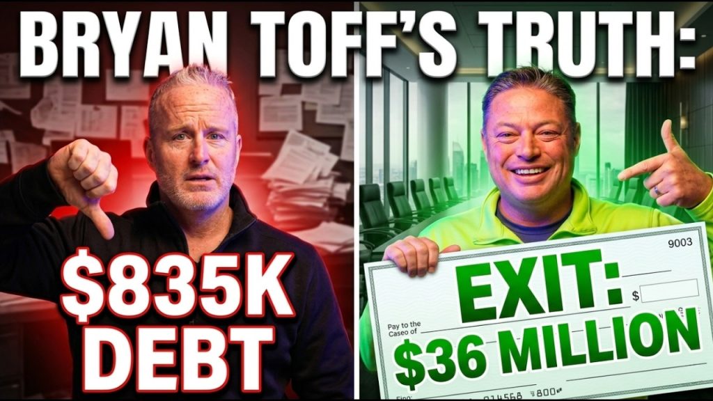From $835K Debt to a $36 Million Exit: The Brutal Truth of Business Partnerships with Bryan Toff!