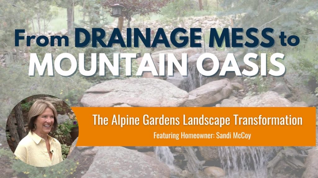 From Drainage Mess to Mountain Oasis: The Alpine Gardens Landscape Transformation