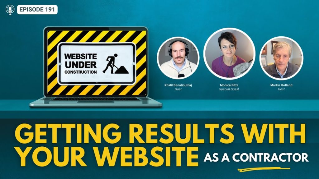 Getting Results with Your Website as a Contractor | CFC 191 #construction #website