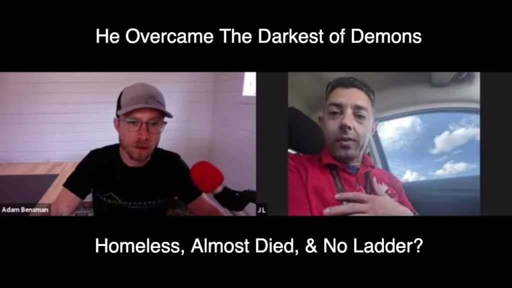 Homeless, Almost Died, and No Ladder: How James’ Mindset & Hope Changed His Life in Roofing Sales