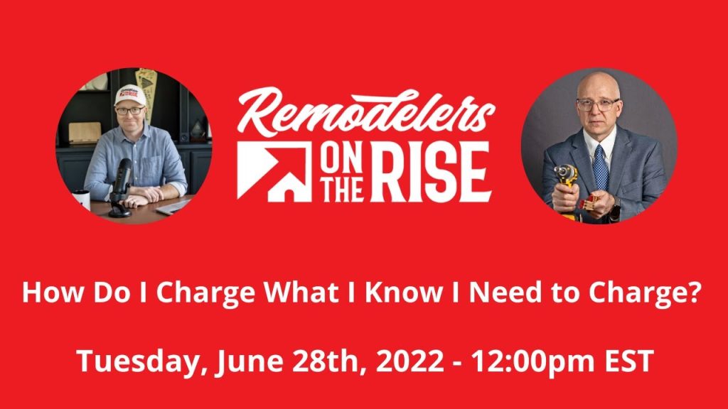 How Do I Charge What I Know I Need to Charge?