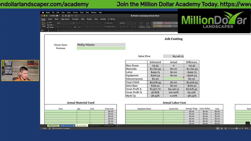 How to use job costing to increase your landscaping business’s profits