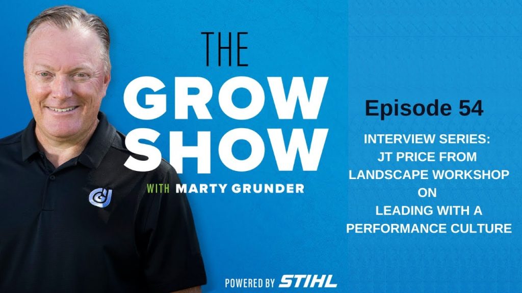 Interview Series: JT Price from Landscape Workshop on Leading with a Performance Culture