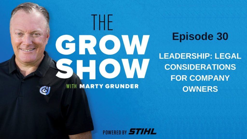 Leadership: Legal Considerations for Company Owners