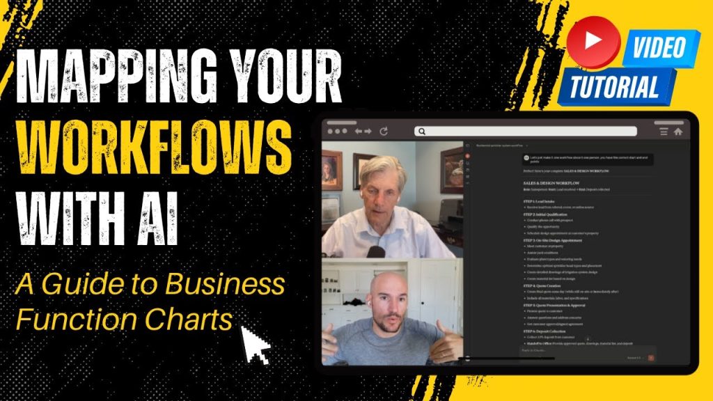 Mapping Your Workflows with AI: A Guide to Business Function Charts
