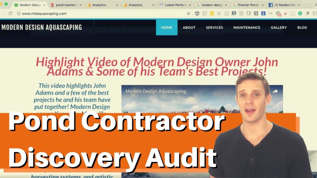 Modern Design Online Exploration Audit (Audit Example)