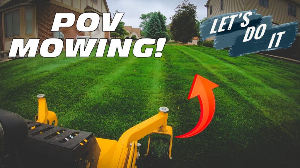 POV Mowing Grass – Cub Cadet PRO X 660!