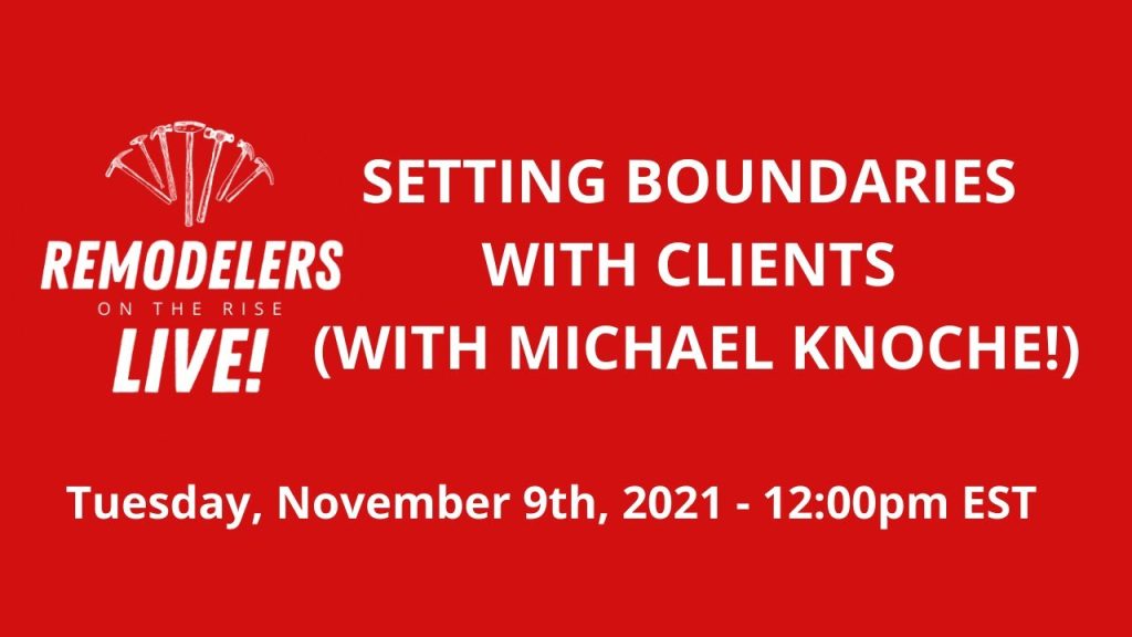 Setting Boundaries with Clients with Michael Knoche
