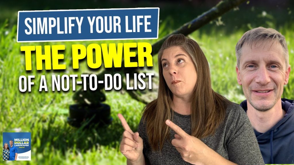 Simplify Your Life The Power of a Not-To-Do List