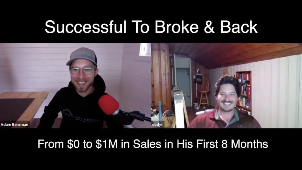 Success to Broke & Back | Cody’s Journey From $0 to 6-Figures in His 1st Year of Roofing Sales