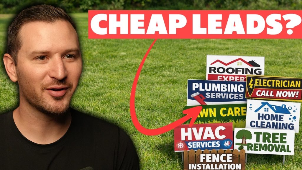 The Cheapest Lead Gen Nobody Talks About (Yard Signs)