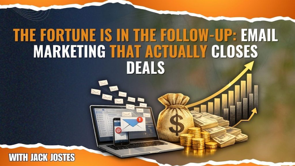 The Fortune Is In The Follow-Up: Email Marketing That Actually Closes Deals