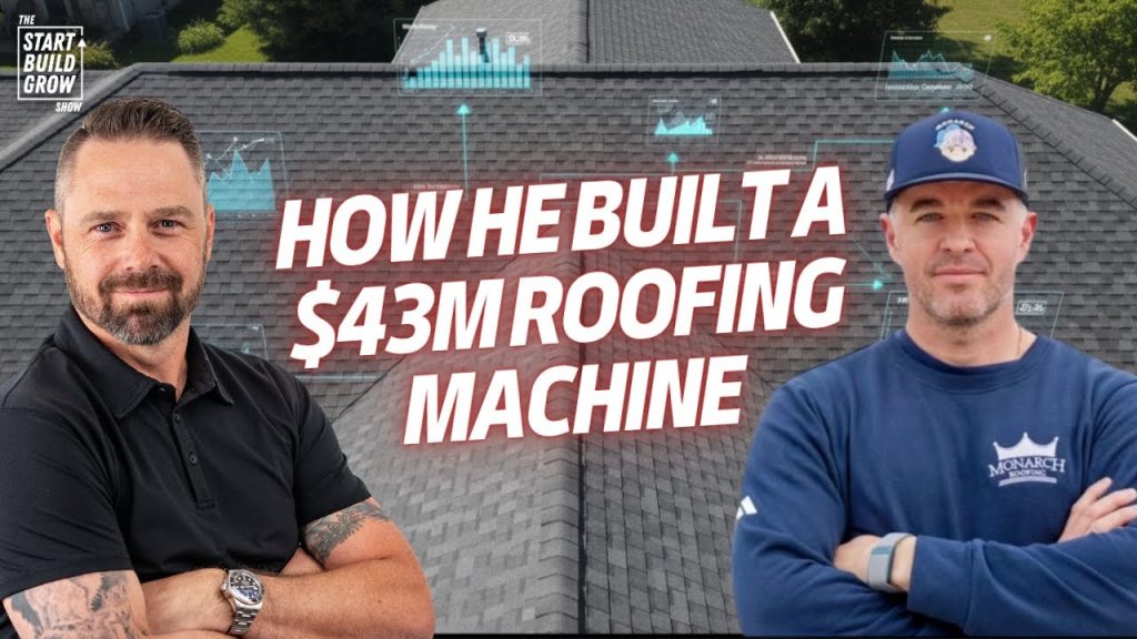 The Roofing Machine: How One Roofing Contractor Built a $43M Systemized Business