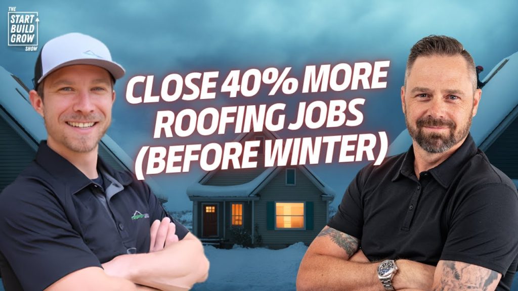 To Close More Roofing Jobs Before Winter With Adam Bensman