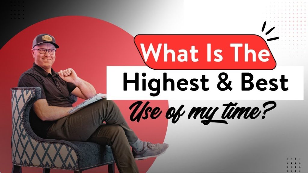 What Is The Highest And Best Use Of My Time Right Now?
