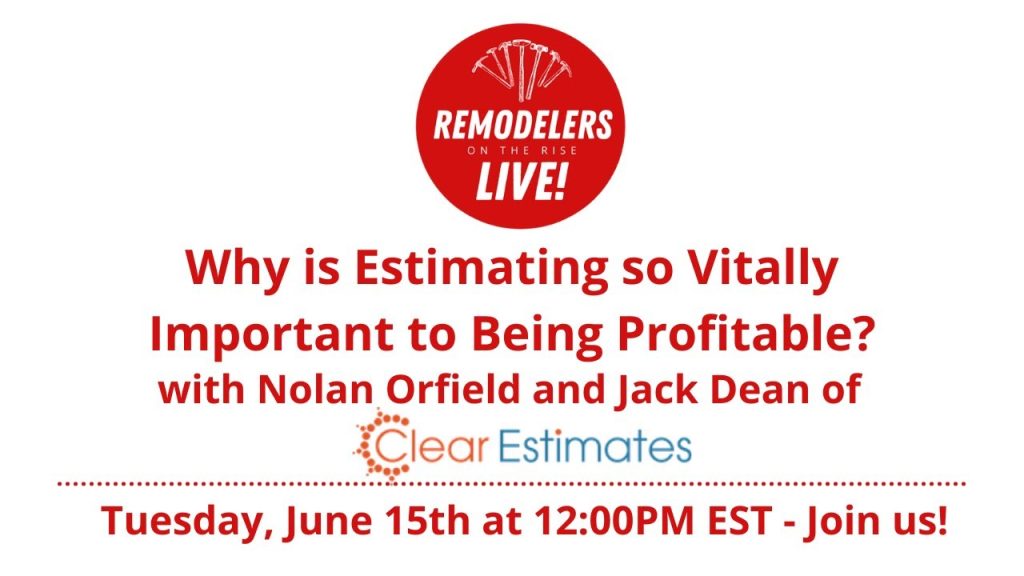 Why is Estimating so Vitally Important to Being Profitable?