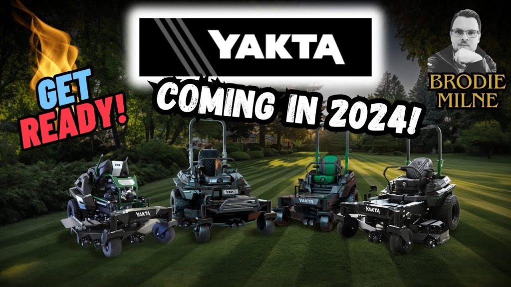 YAKTA Mowers: Green Industry Takeover! With Brodie Milne