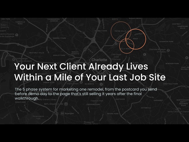 1 Mile Radius Webinar Replay